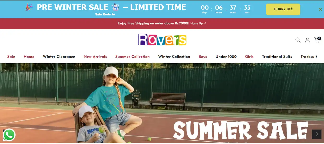 Rovers website project by TRYFYRO