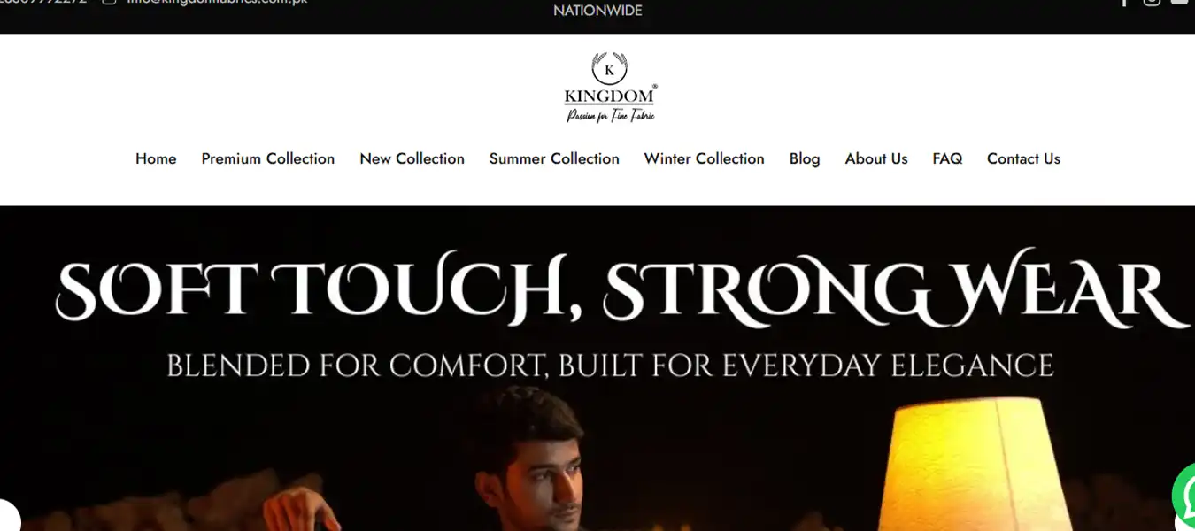 Kingdom website project by TRYFYRO