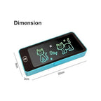 LCD writing tablet pencil case designed for kids drawing practice and easy storage