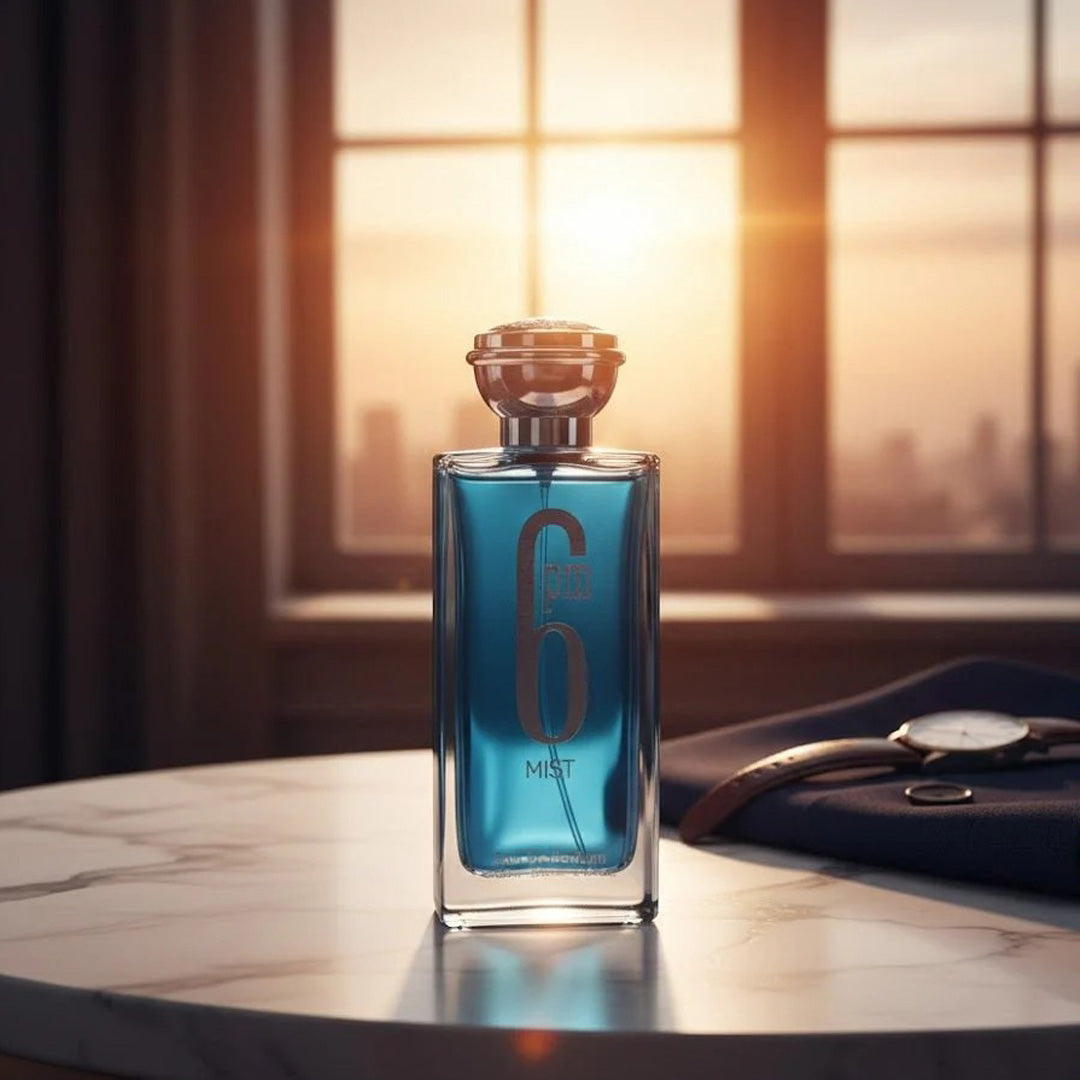 6 PM Mist Eau De Parfum 100ML Fresh Aquatic Long Lasting Unisex Fragrance