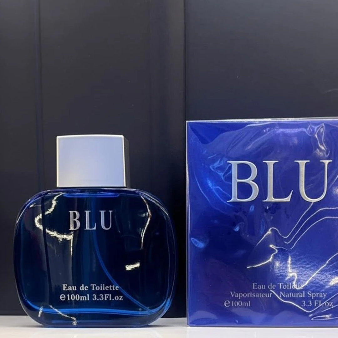 BLU Eau De Toilette 100ML for Men – Fresh Aquatic Long Lasting Everyday Fragrance