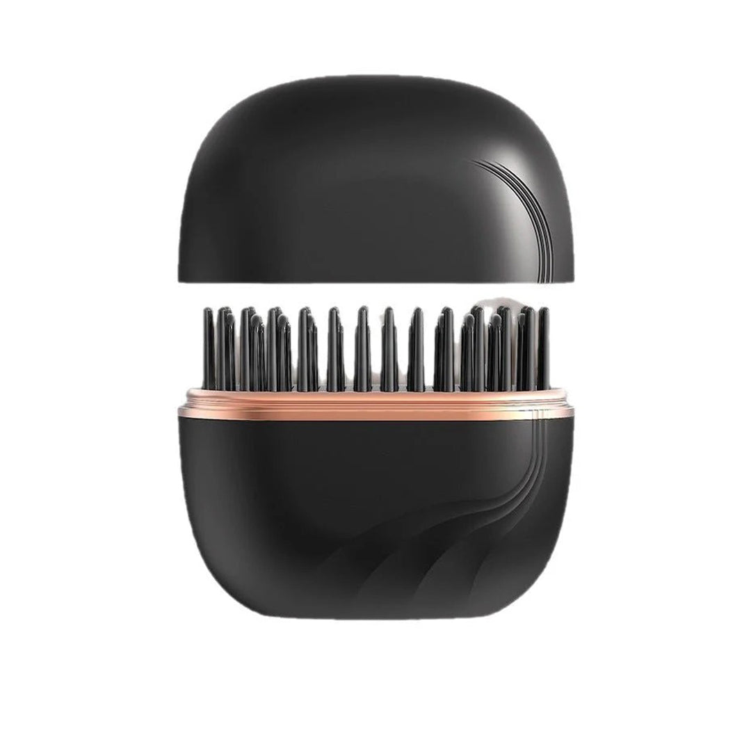Wireless Hair Straightener Comb Portable Rechargeable Hair Brush with 3 Heat Levels
