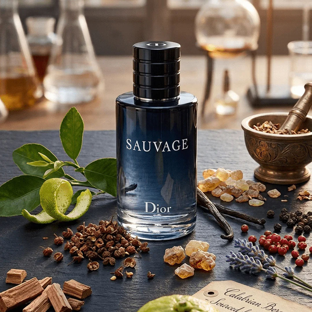 Dior Sauvage Eau De 100ml Toilette for Men Fresh Long Lasting Luxury Fragrance