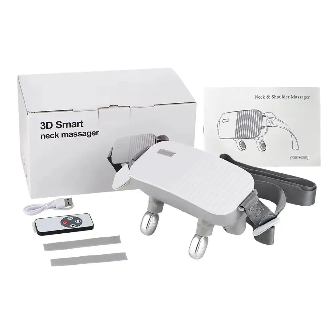 3D Smart Neck Massager Electric Neck & Shoulder Massager with Heat