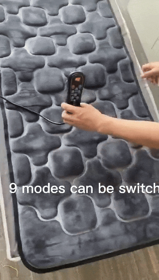 Foldable Acupressure Massage Cushion Portable Back & Seat Massager