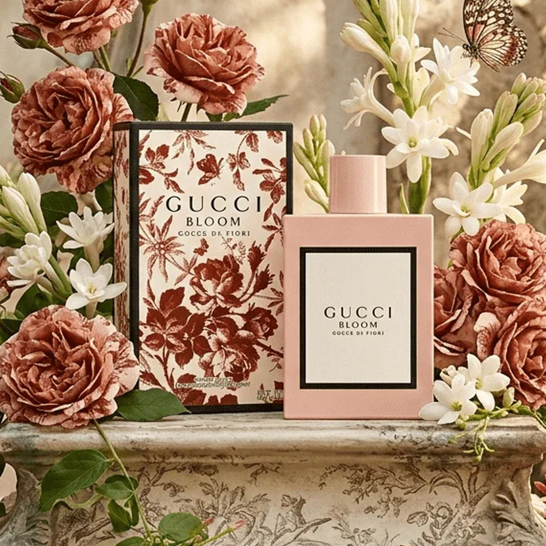 Gucci Bloom Gocce Di Fiori Eau De Toilette 100ML for Women Light Floral Luxury Fragrance