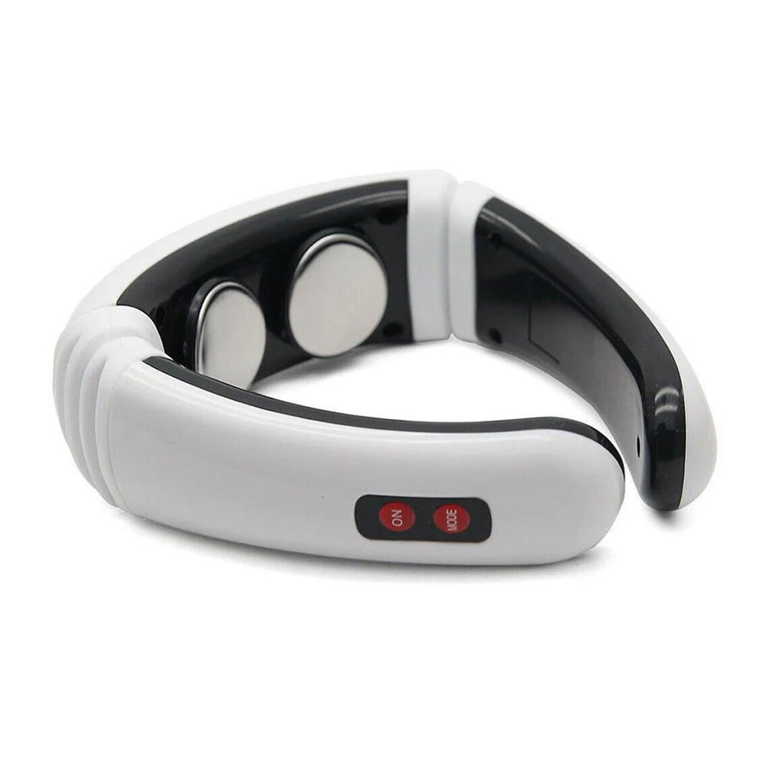 Electric Pulse Neck Massager EMS TENS Cervical Pain Relief Massager