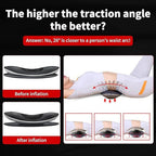 Electric Lumbar Massager Smart Back Pain Relief Machine Air Pressure & Vibration Modes