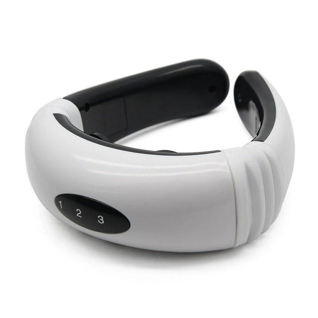 Electric Pulse Neck Massager EMS TENS Cervical Pain Relief Massager