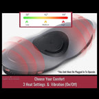 Lumbar air pressure massager for lower back support and relief therapy