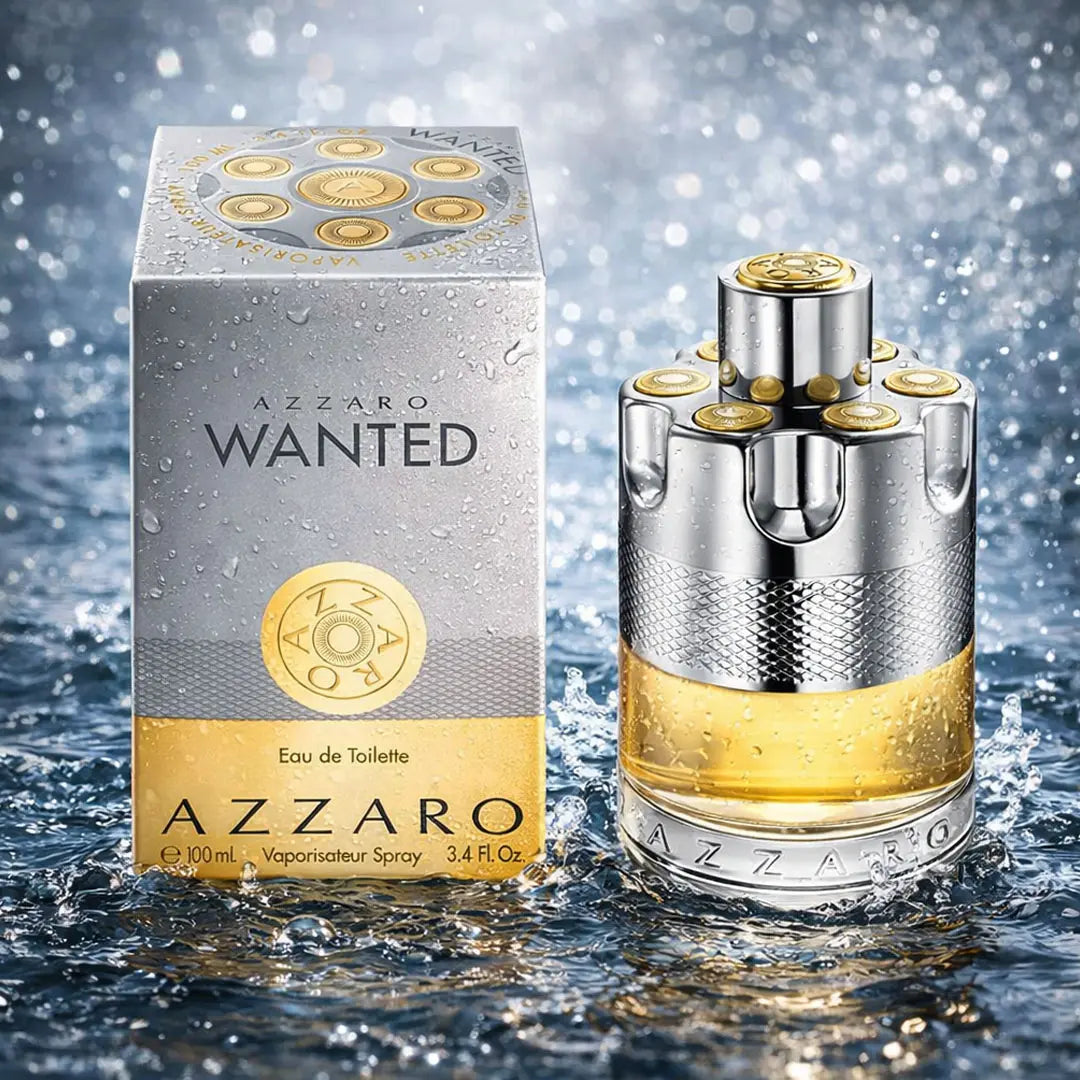 Azzaro Wanted perfume 100ml with fresh spicy long lasting fragrance for men