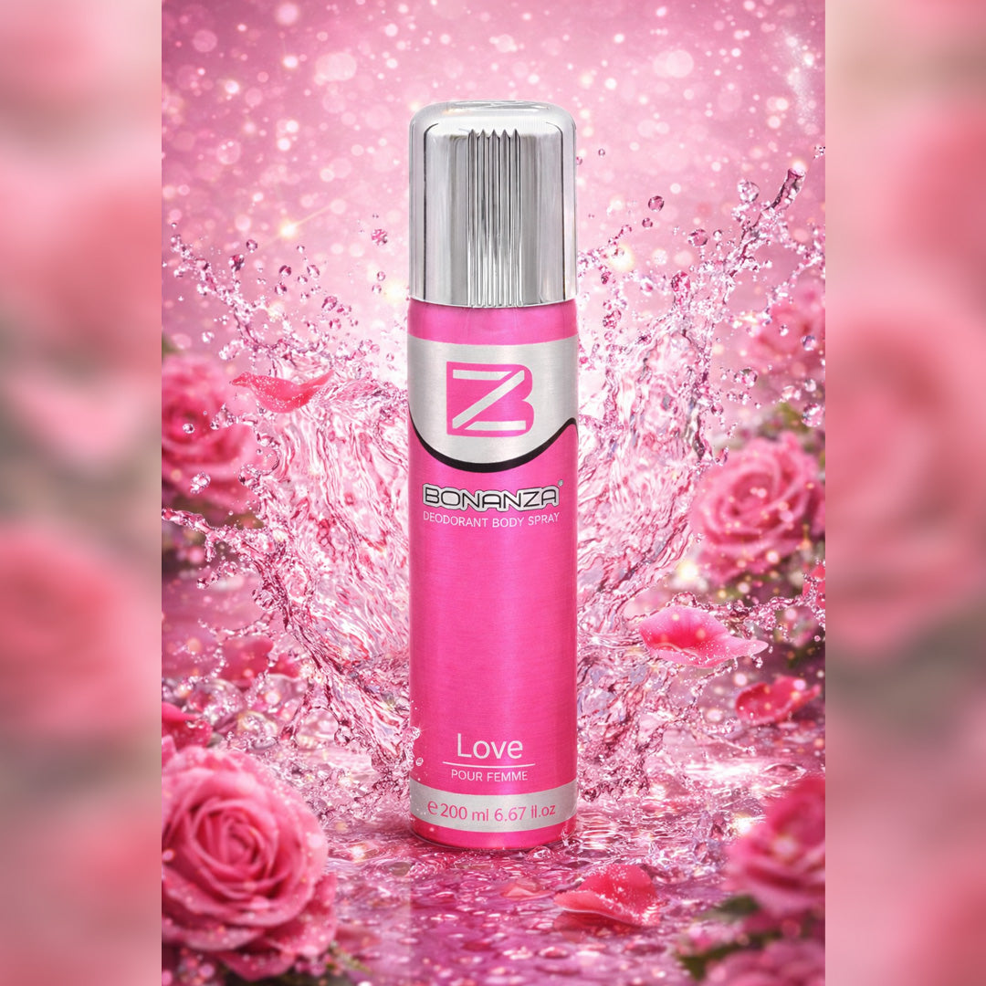 Bonanza Deodorant Body Spray Long Lasting Fresh Unisex