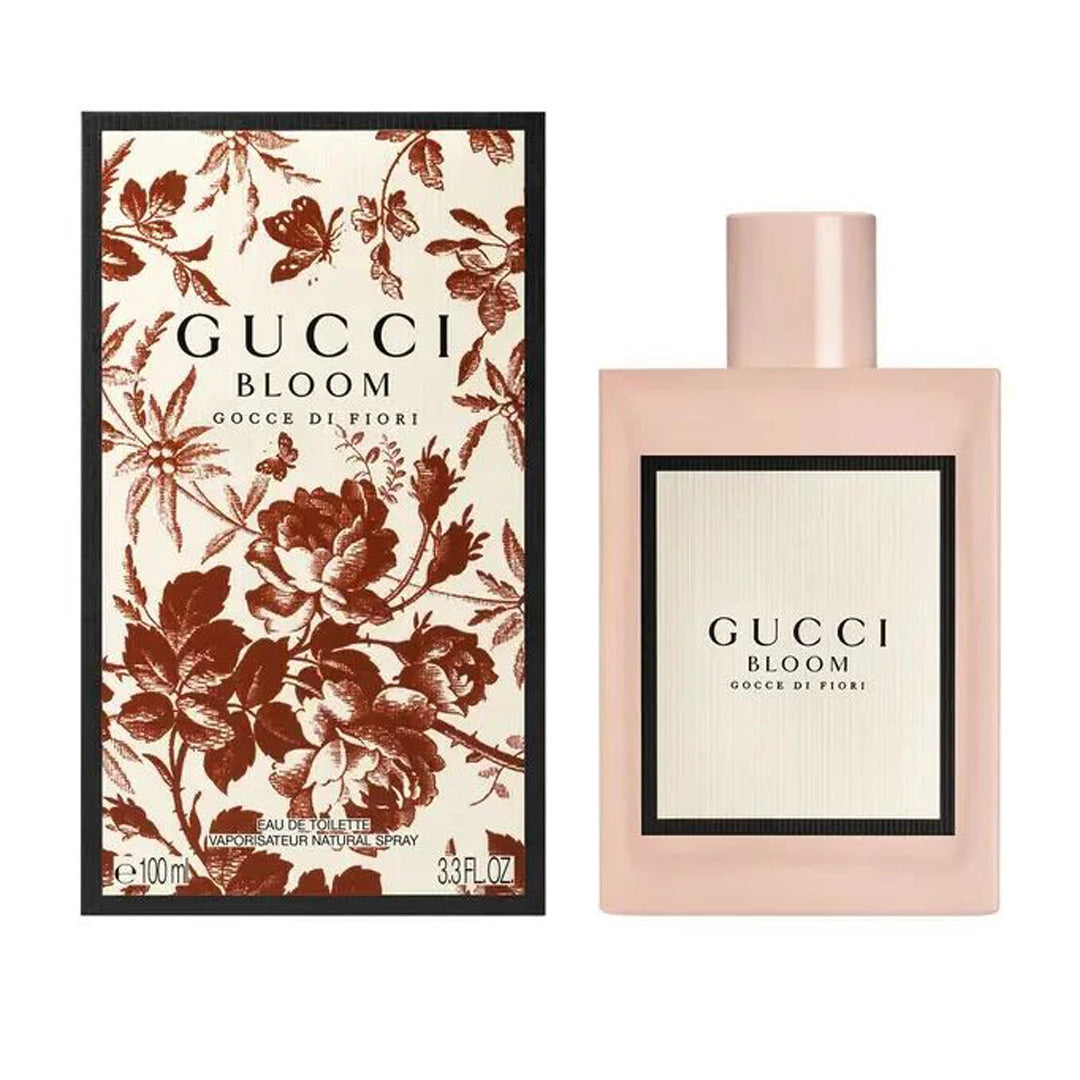 Gucci Bloom Gocce Di Fiori Eau De Toilette 100ML for Women Light Floral Luxury Fragrance