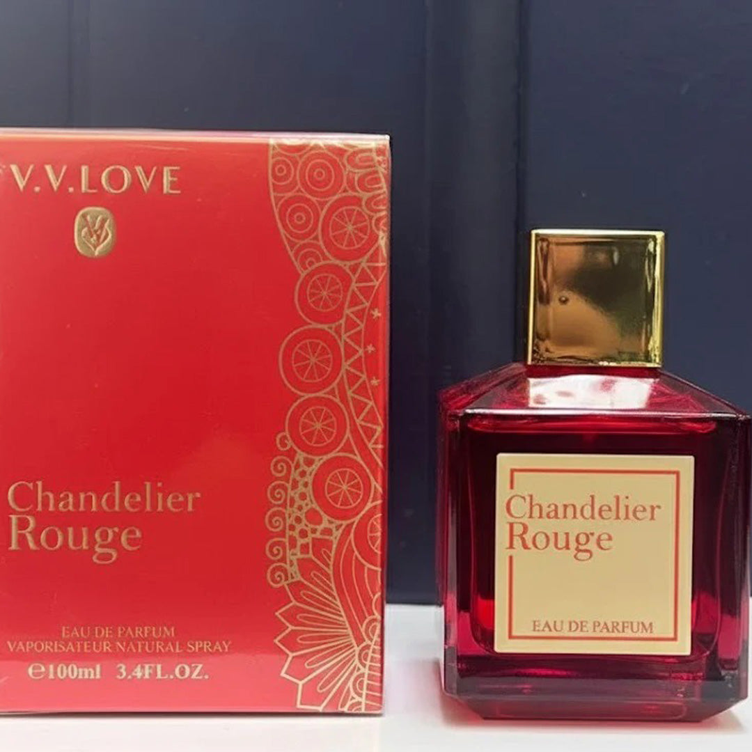 V.V. Love Chandelier Rouge Eau De Parfum 100ML Warm Floral Long Lasting Luxury Perfume for Women