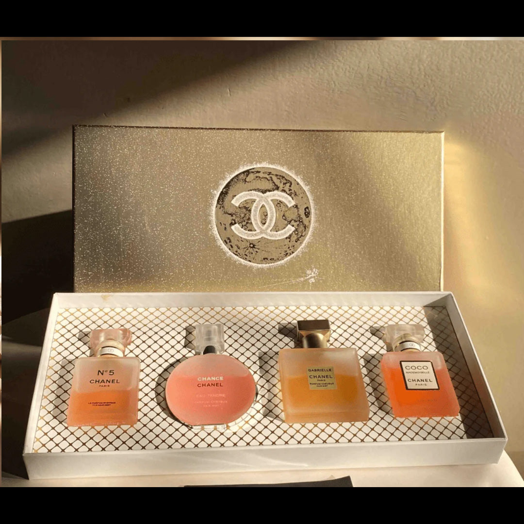 Chanel Mini Perfume Set 4x25ml Elegant Women Fragrance Collection