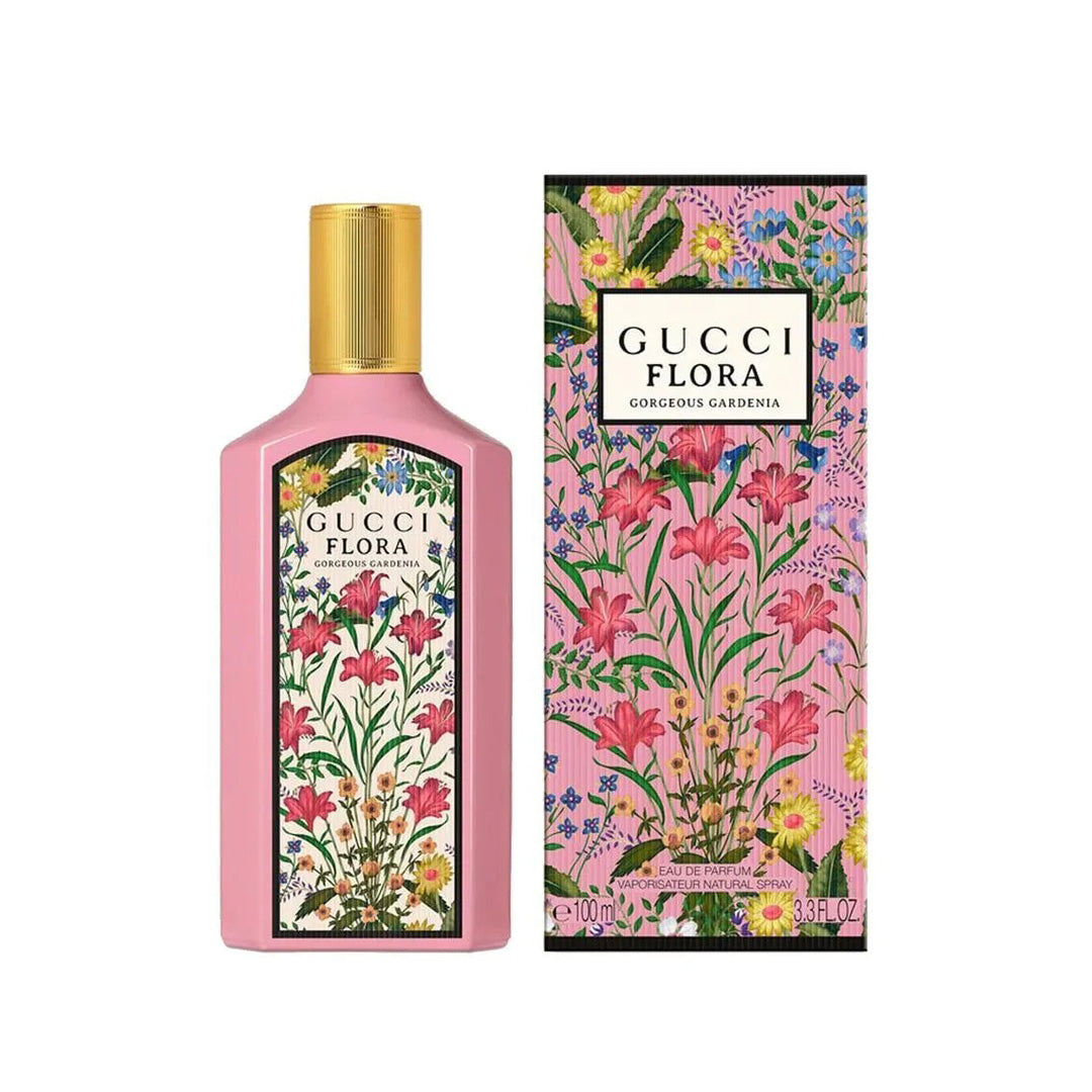 Gucci Flora Gorgeous Gardenia Eau De Parfum 100ML for Women Floral Luxury Fragrance