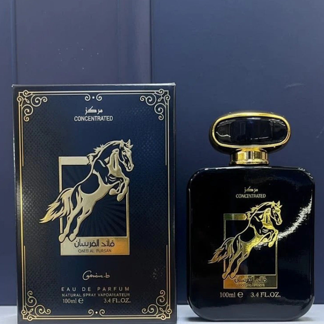 Qaed Al Fursan Eau De Parfum 100ML for Men Luxury Oriental Woody Long Lasting Fragrance