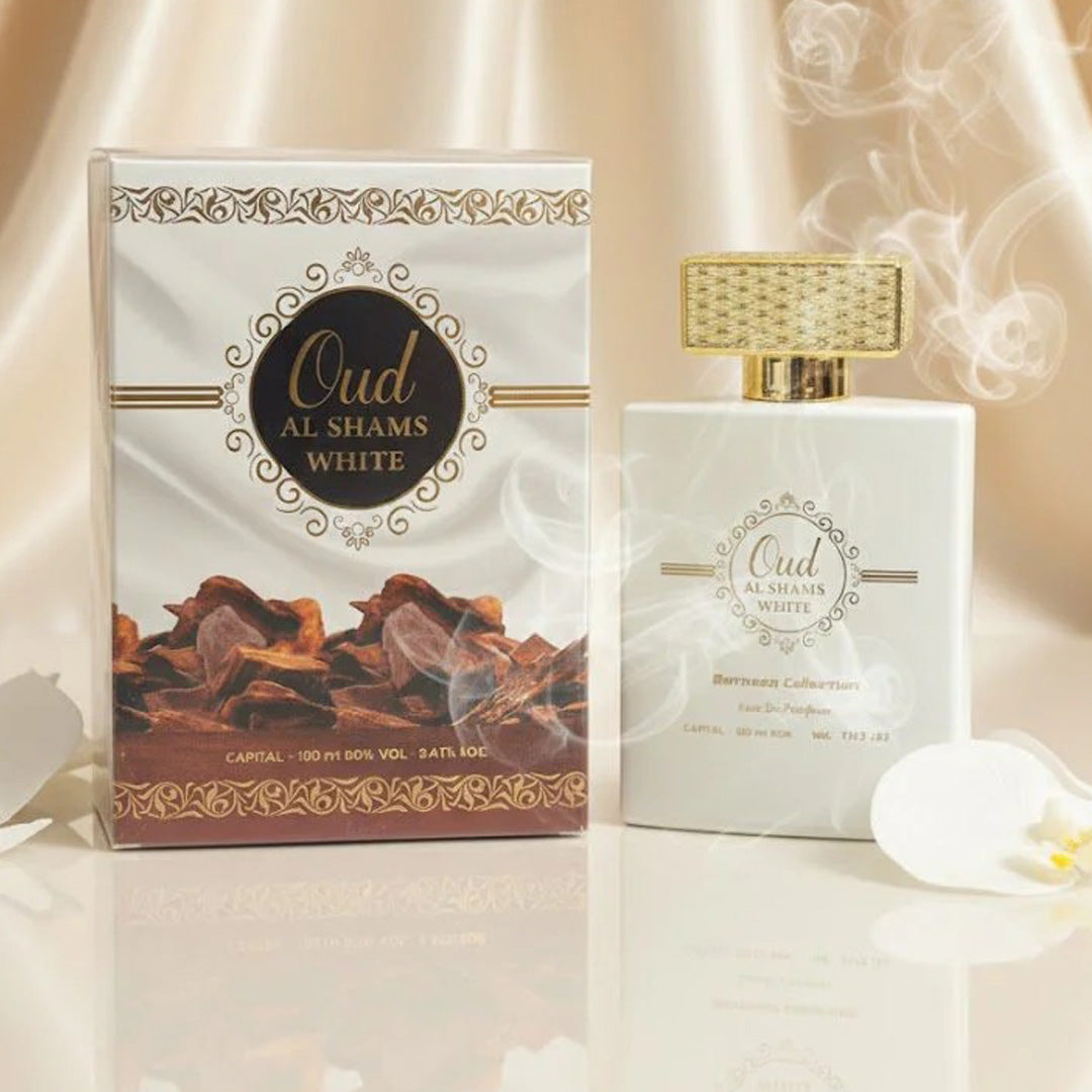 Batreeq Oud Al Shams Gold Eau De Parfum 100ML Luxury Oud Long Lasting Unisex Fragrance