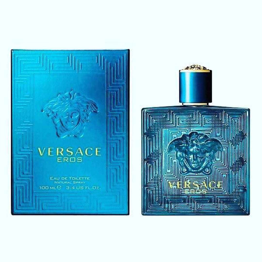 Versace Eros Perfume 100ml Long Lasting Fresh & Sensual Fragrance for Men