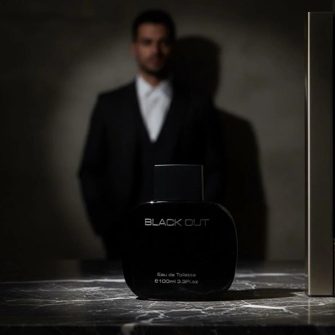 Black Out Eau De Toilette 100ML for Men Fresh Woody Long Lasting Everyday Fragrance