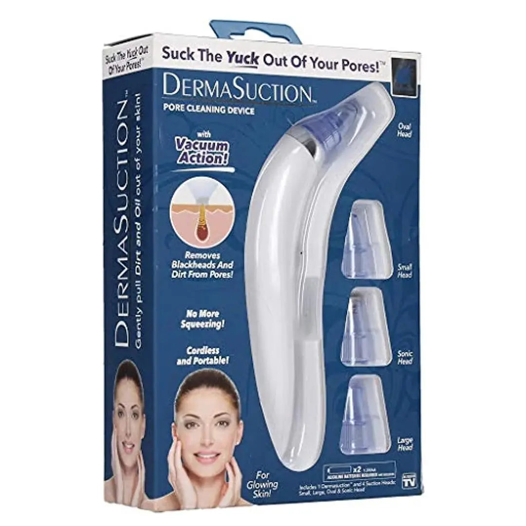 Deep cleansing blackhead remover device for fresh and clear looking skin