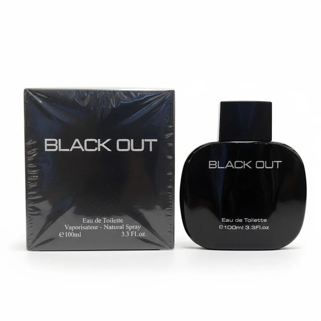 Black Out Eau De Toilette 100ML for Men Fresh Woody Long Lasting Everyday Fragrance