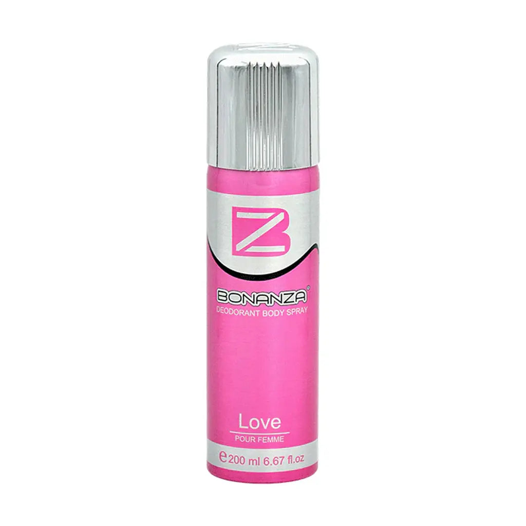 Unisex body spray deodorant with refreshing scent and all day freshness