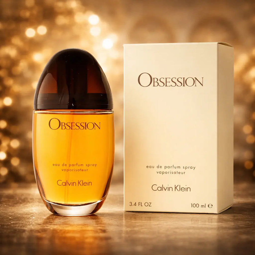 Calvin Klein Obsession perfume 100ml with warm spicy long lasting fragrance