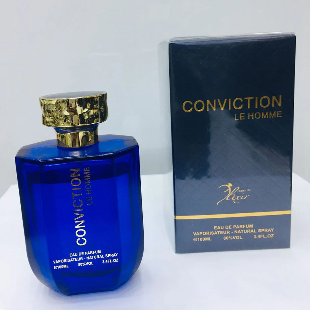 Conviction Le Homme Perfume 100ml Long Lasting Bold Men’s Luxury Fragrance