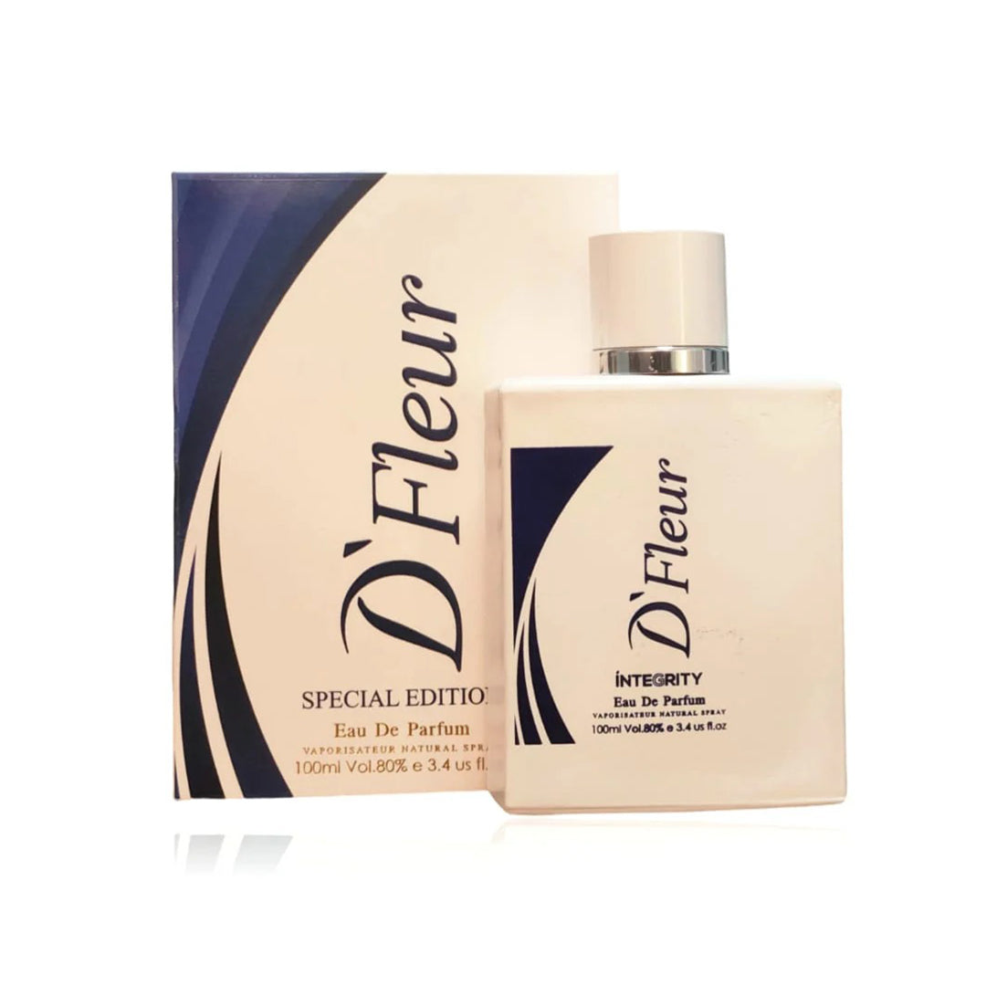 D'Fleur Perfume 100ml Long Lasting Floral Woody Luxury Unisex Fragrance
