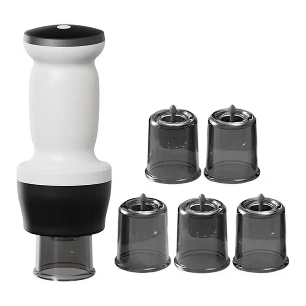 Portable cupping massage machine for pain relief and daily therapy