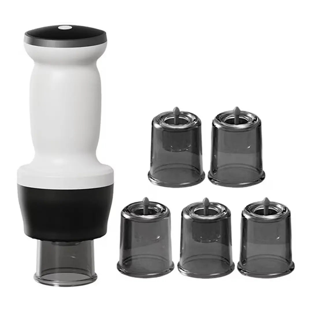 Portable cupping massage machine for pain relief and daily therapy