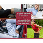 Advanced lumbar massage device for muscle relaxation and spine comfort
