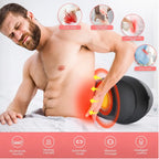 Electric lumbar massager for smart back pain relief and daily relaxation