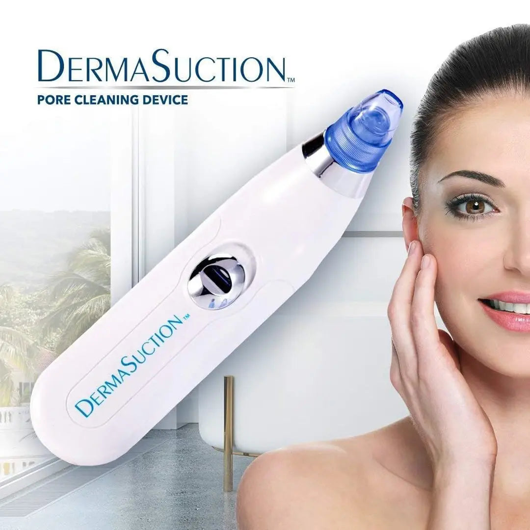 Blackhead remover pore vacuum with electric facial cleansing technology