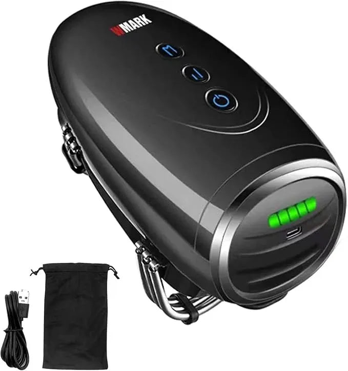 Handheld massager with adjustable modes for relieving muscle fatigue and daily tension