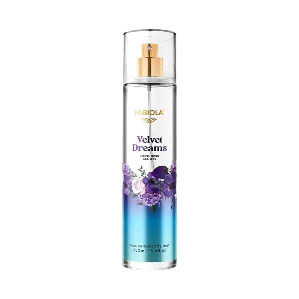 Floral fruity body mist spray with refreshing scent and daily freshness