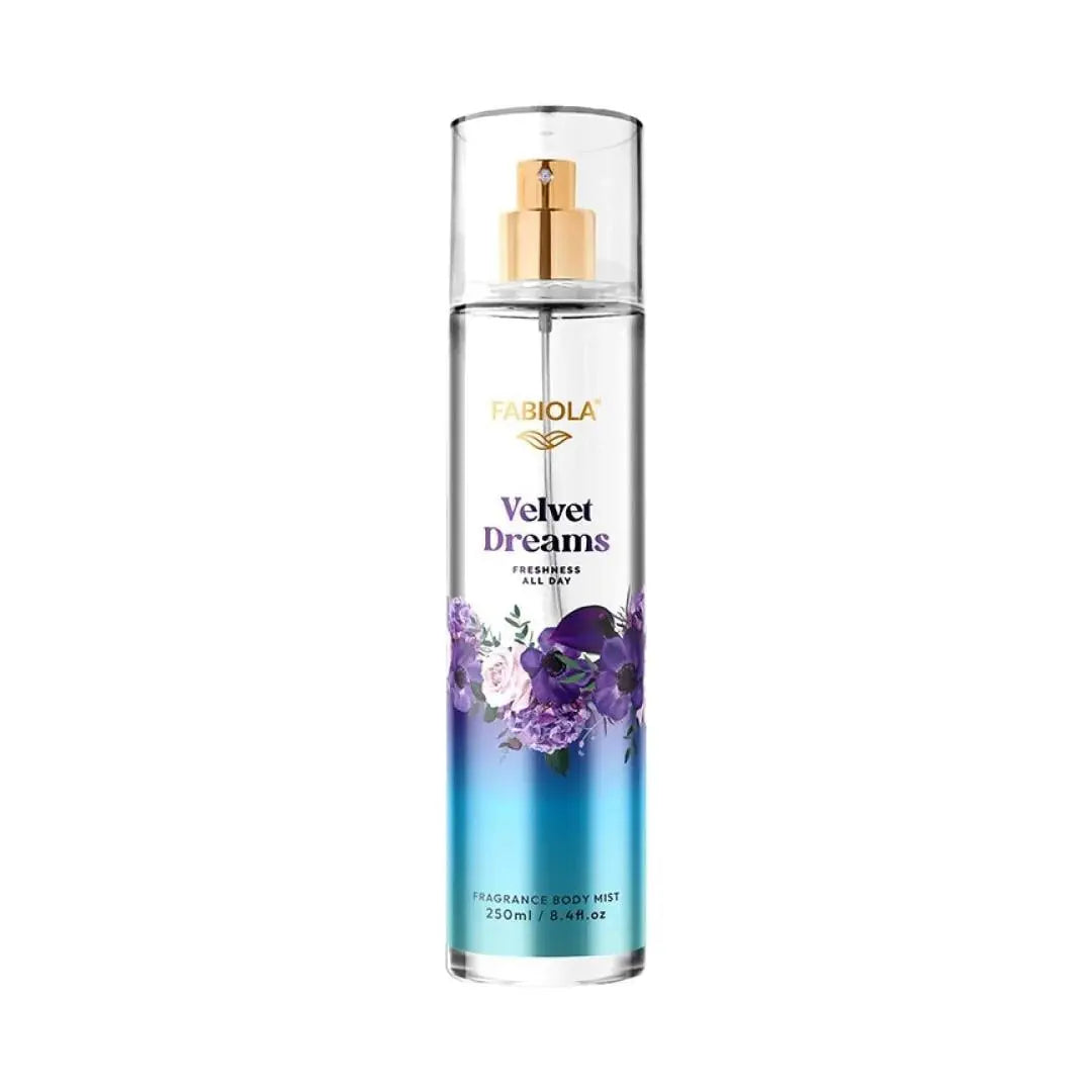 Floral fruity body mist spray with refreshing scent and daily freshness