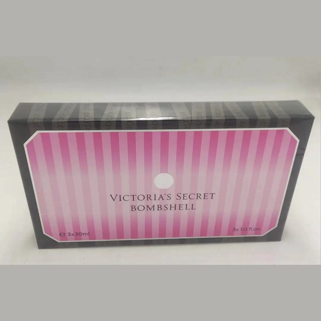 Women perfume gift collection with fresh floral Bombshell scents