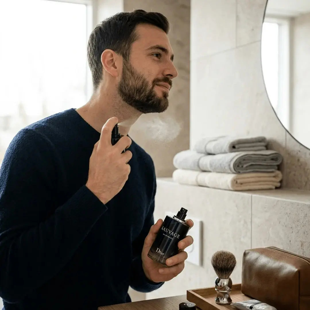 Luxury masculine fragrance designed for everyday confidence and freshness