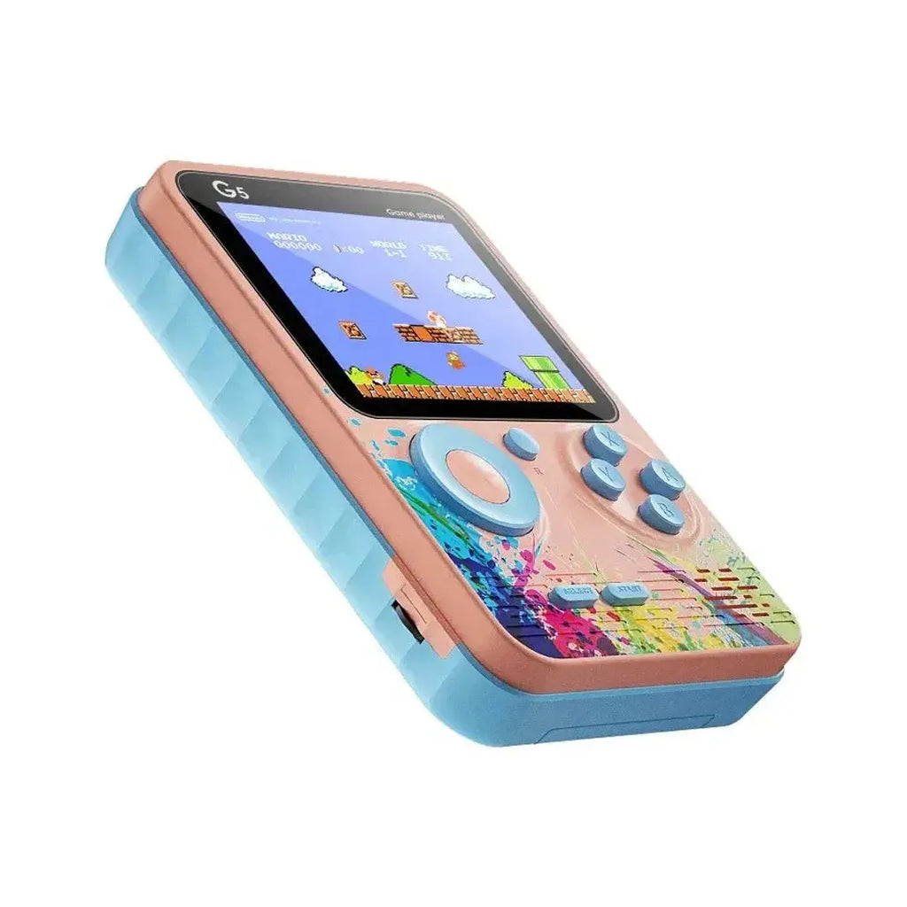 Compact G5 handheld console for classic gaming fun at home and travel