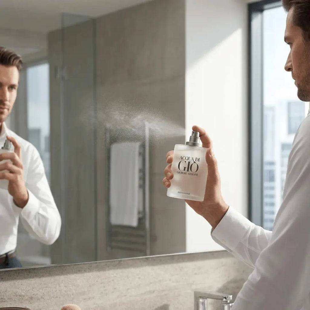 Elegant masculine fragrance designed for daily wear and timeless sophistication