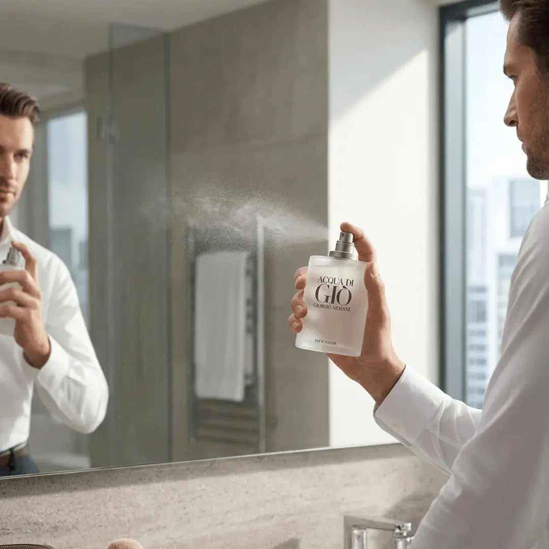 Elegant masculine fragrance designed for daily wear and timeless sophistication