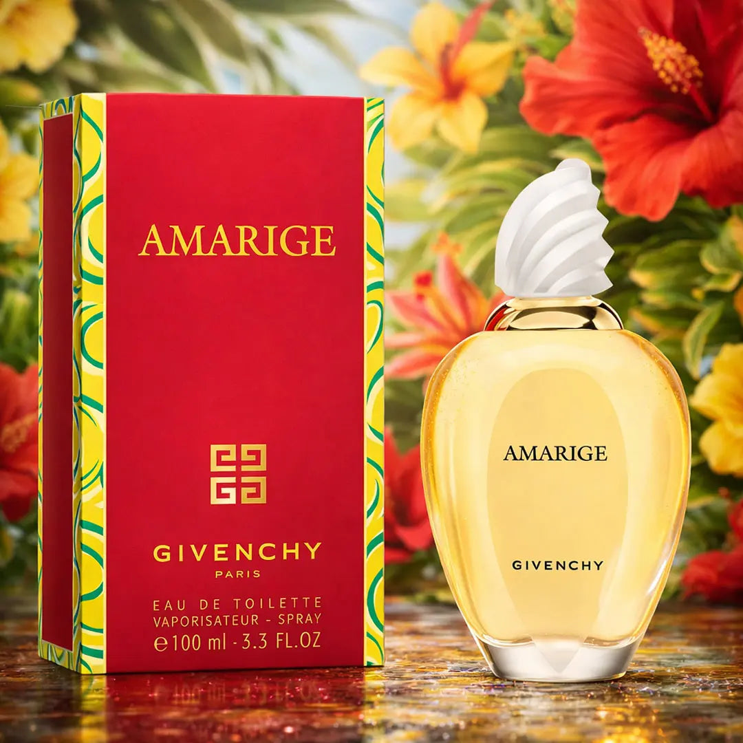 Givenchy Amarige perfume 100ml with floral warm long lasting fragrance