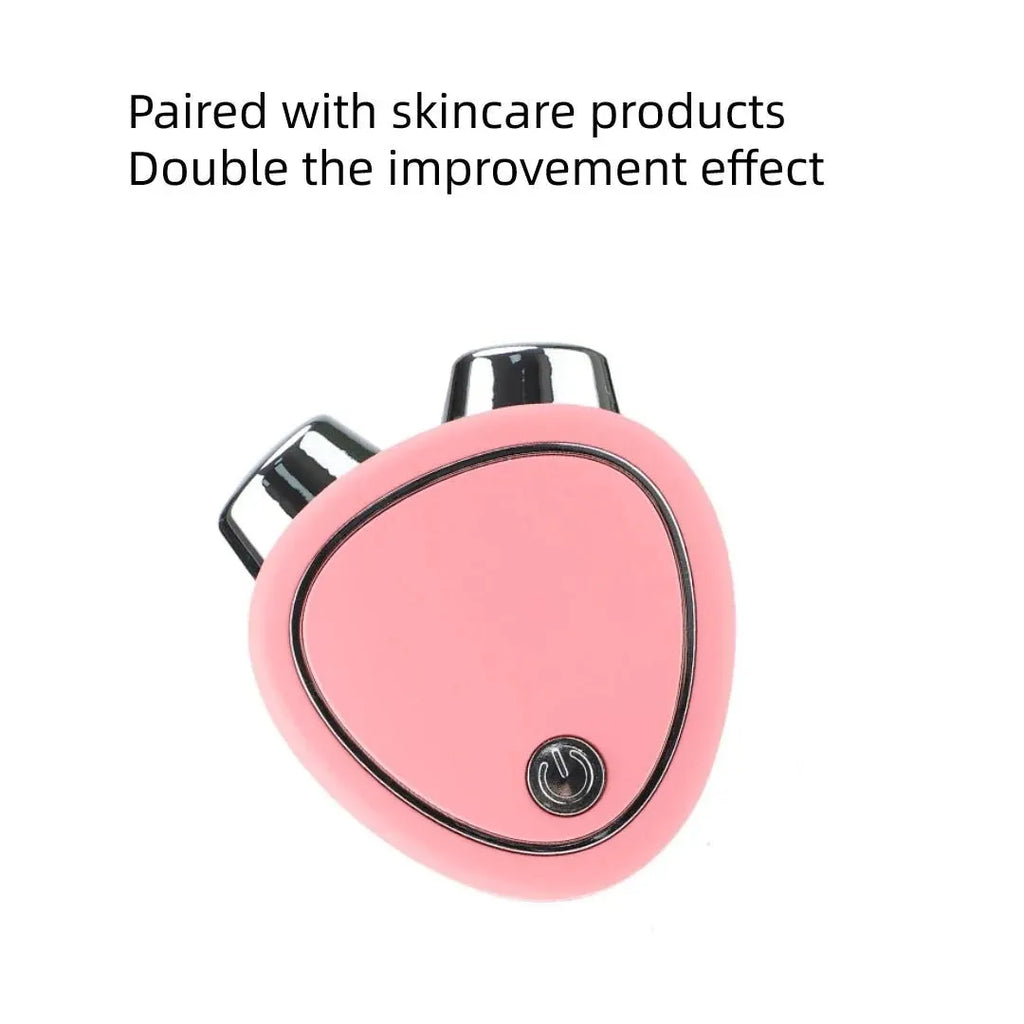 Portable facial lifting massager with ergonomic design for convenient daily use