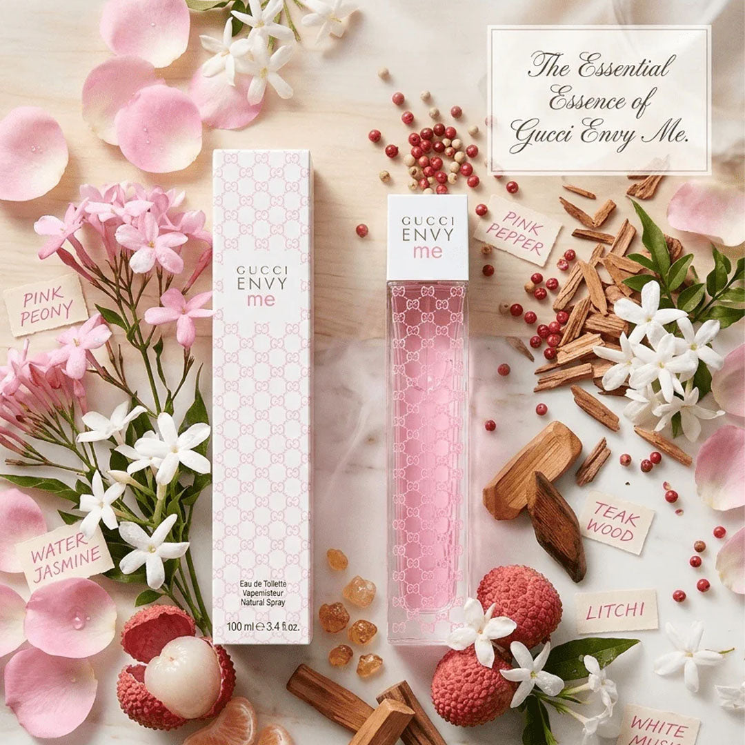 Gucci Envy Me Perfume 100ml Women Fresh Floral Fragrance