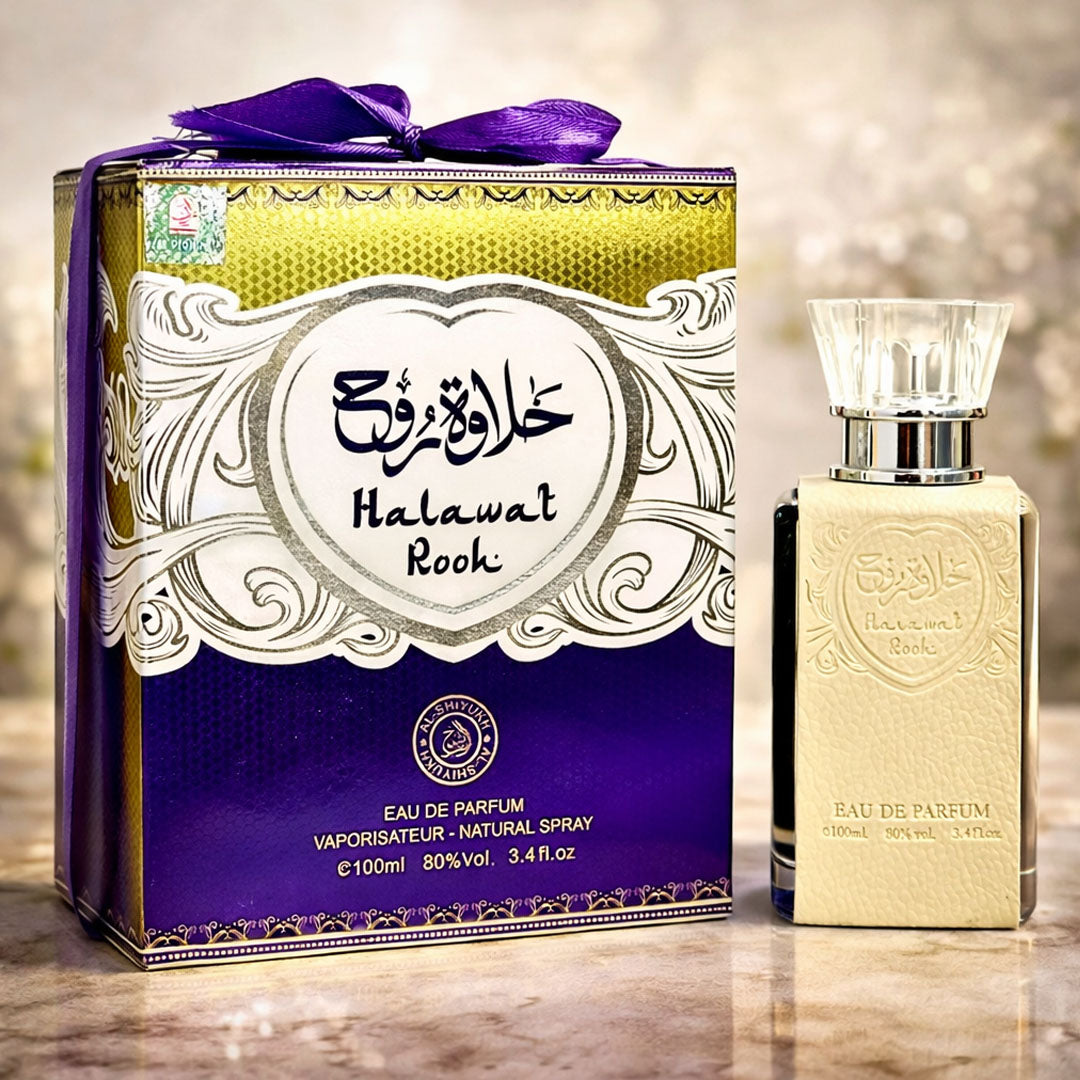 Halawat Rooh Perfume 100ml Sweet Floral Musky Long Lasting Unisex Fragrance