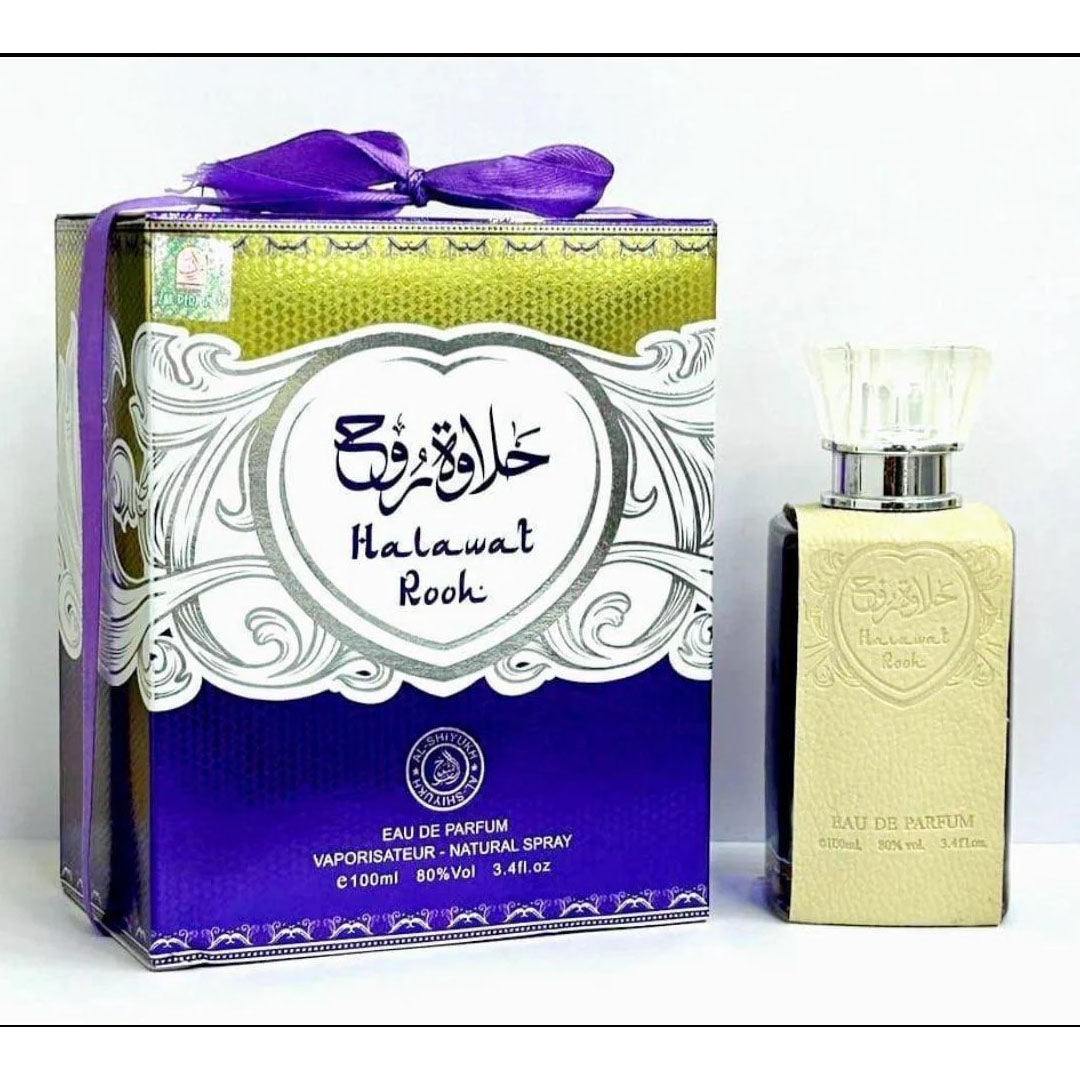 Halawat Rooh Perfume 100ml Sweet Floral Musky Long Lasting Unisex Fragrance