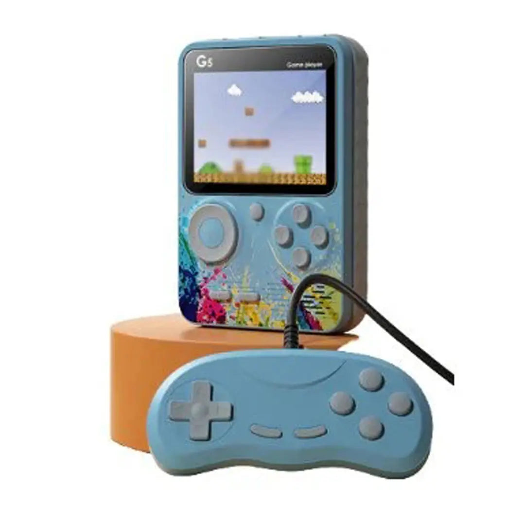Handheld game device with classic built in games for portable entertainment