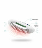 Rechargeable body massager for face neck shoulders and legs with easy one button operation